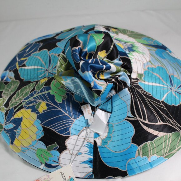 NWT Johnny Was Biya JWLA 3J Workshop Reversible Beach Hat Zolita One Size - Picture 13 of 13